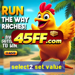 select2 set value